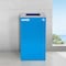Alpine Industries 87 Gal. 3-Stream Steel Square Open Top Trash Can and Green Recycling Station and Compost Receptacle ALP4450-BLK-KIT15 - alternate 7
